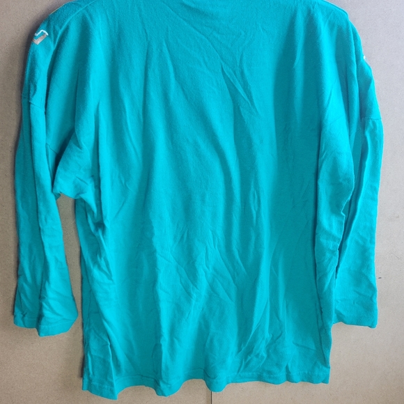 Women's long sleeve Aztec indigenous design silver tee shirt medium - Picture 8 of 10